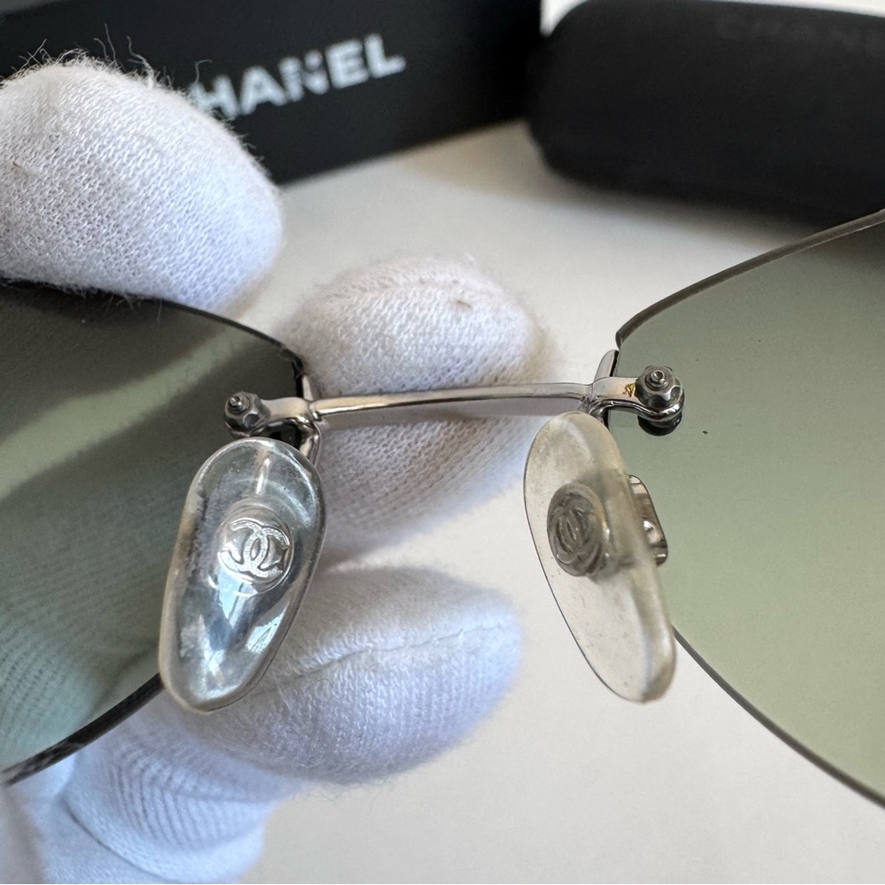 Chanel Rimless Sunglasses - Picture 9 of 11